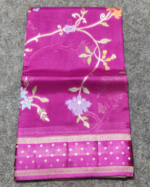 Benny silk meenakari saree - BS14