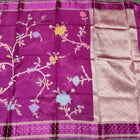 Benny silk meenakari saree - BS14