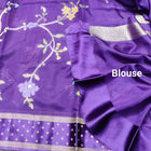 Benny silk meenakari saree - BS17