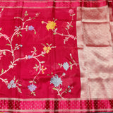 Benny silk meenakari saree - BS13