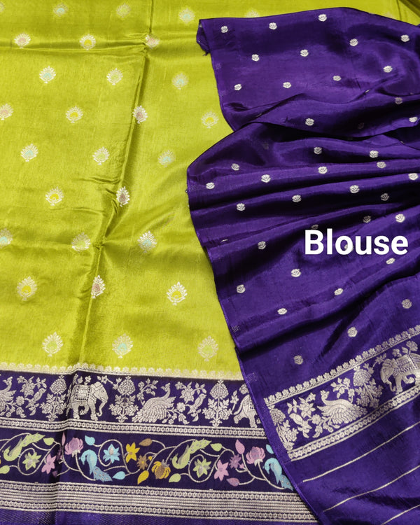 Banaras Benny silk saree - BRS61 alternate view