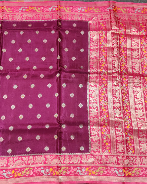 Banaras Benny silk saree - BRS63 alternate view
