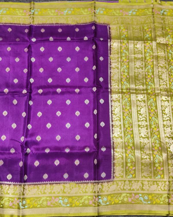 Banaras Benny silk saree - BRS64 alternate view