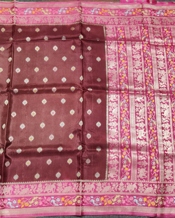 Banaras Benny silk saree - BRS60 alternate view