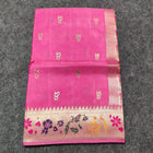 Satin silk paithani saree -S12