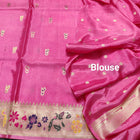 Satin silk paithani saree -S12