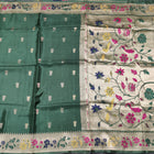 Satin silk paithani saree -S21