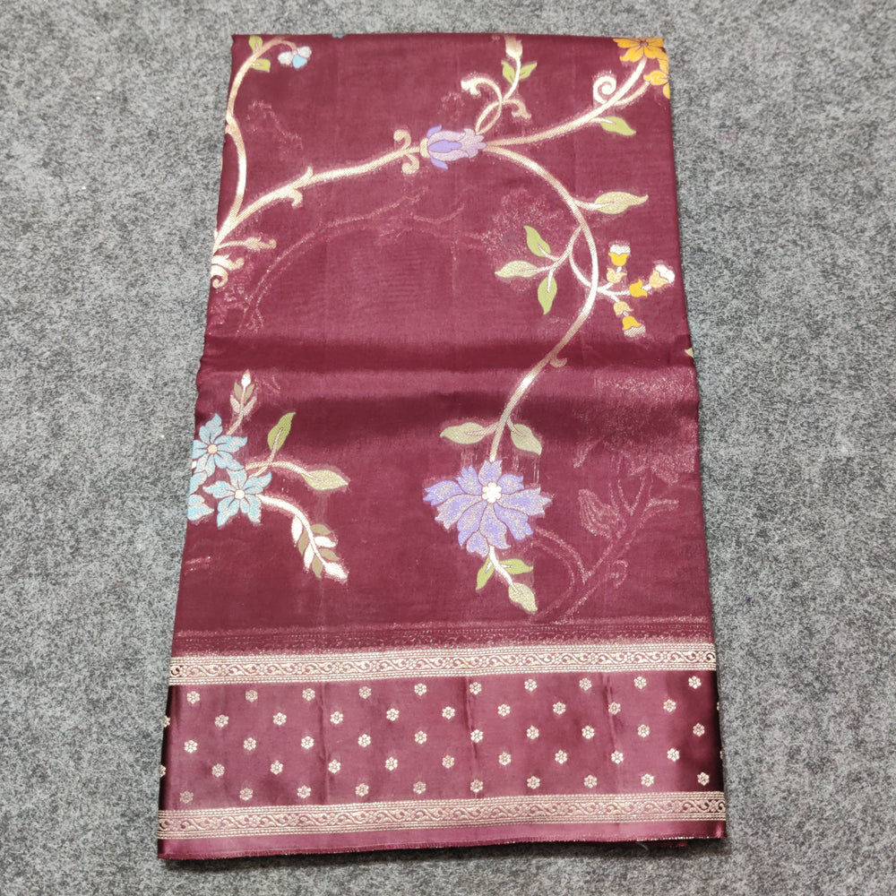 Benny silk meenakari saree - BS16