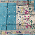 Satin silk paithani saree -S18