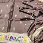 Satin silk paithani saree -S13