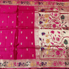 Satin silk paithani saree -S20