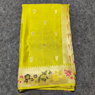 Satin silk paithani saree -S16