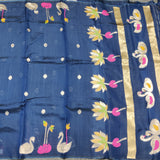 Jamdani Raw silk - J05