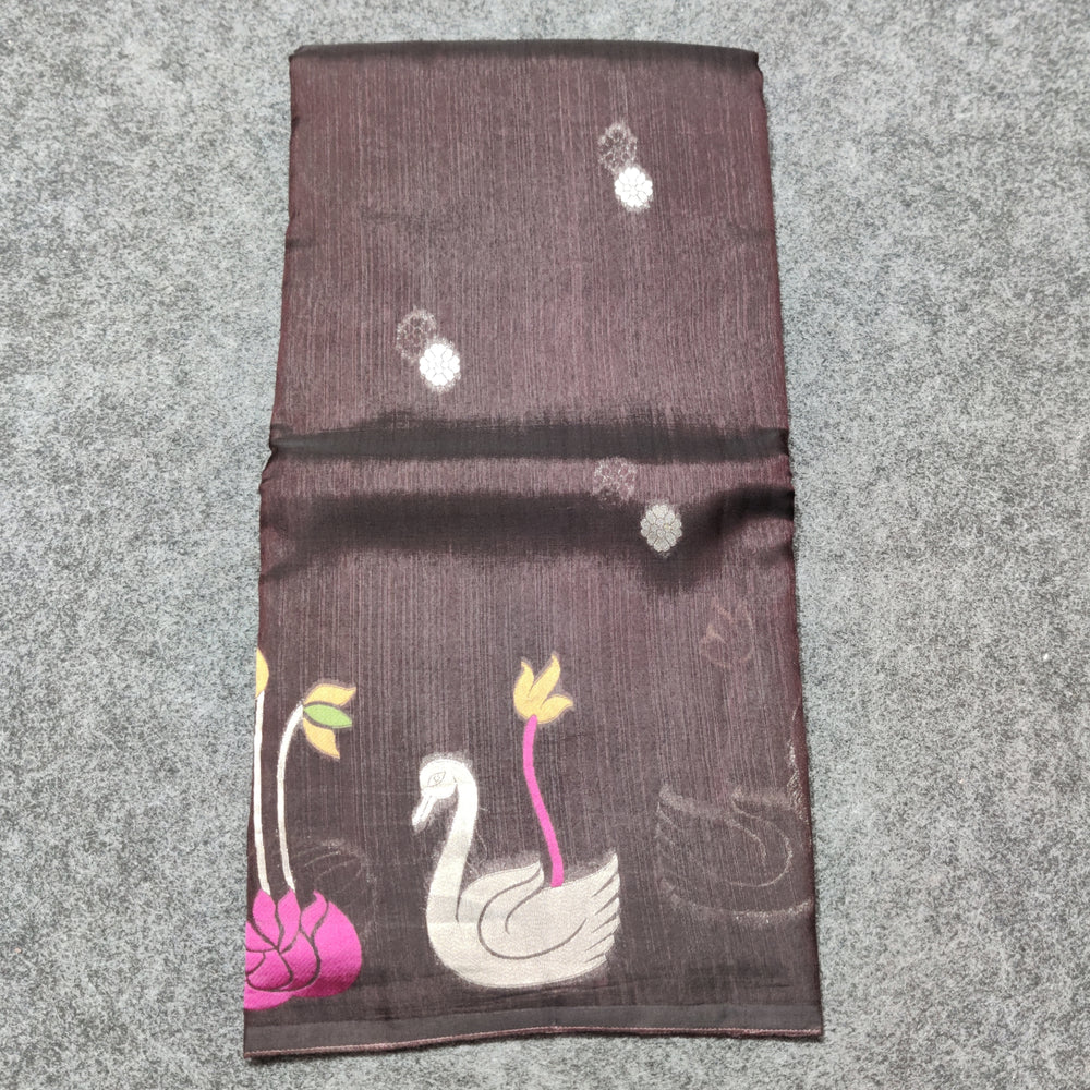 Jamdani Raw silk - J04