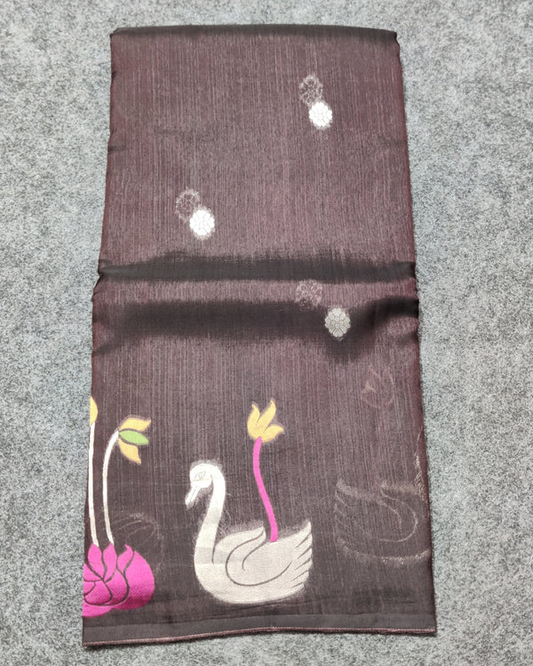 Jamdani Raw silk - J04