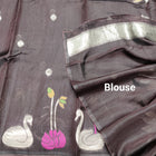 Jamdani Raw silk - J04