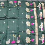 Jamdani Raw silk - J02