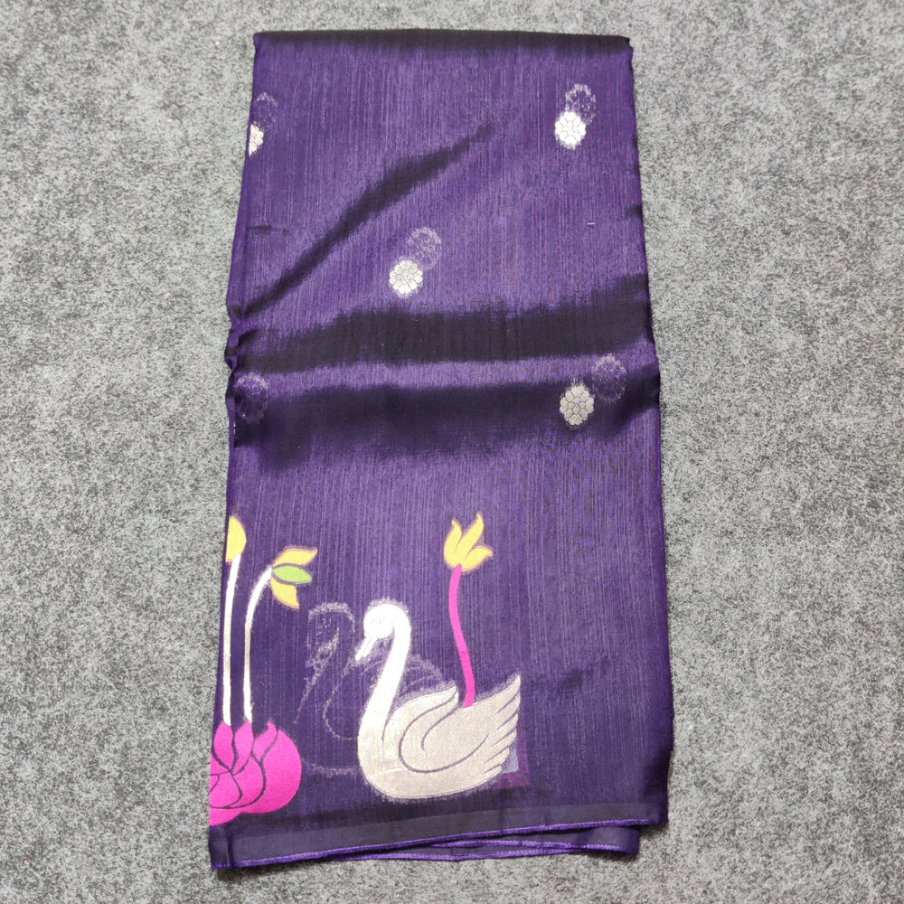 Jamdani Raw silk - J01