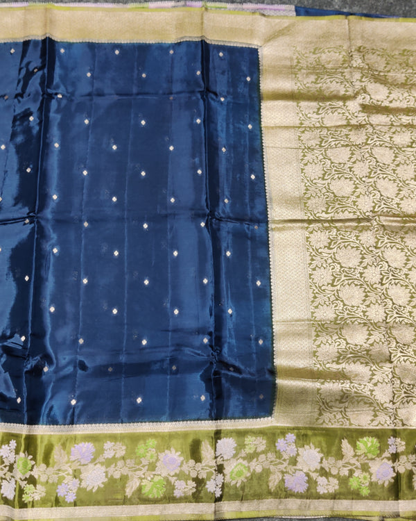 Royal silk meenakari saree -RS11 alternate view