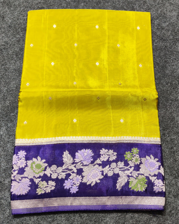 Royal silk meenakari saree -RS10