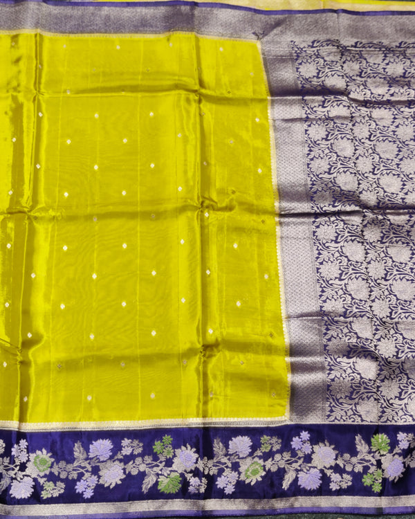 Royal silk meenakari saree -RS10 alternate view