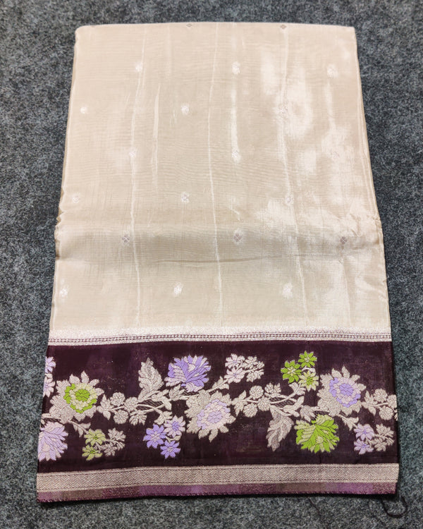 Royal silk meenakari saree -RS09