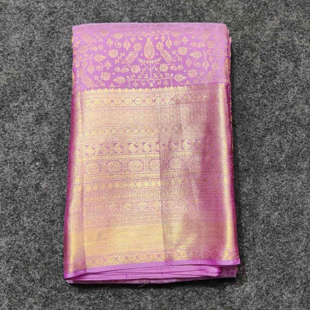 Kanchi Bridal Pure Silk Saree with Brocade Design – KMP283