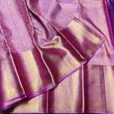 Kanchi Bridal Pure Silk Saree with Brocade Design – KMP283
