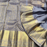 Kanchi Bridal Pure Silk Saree with Brocade Design – KMP281