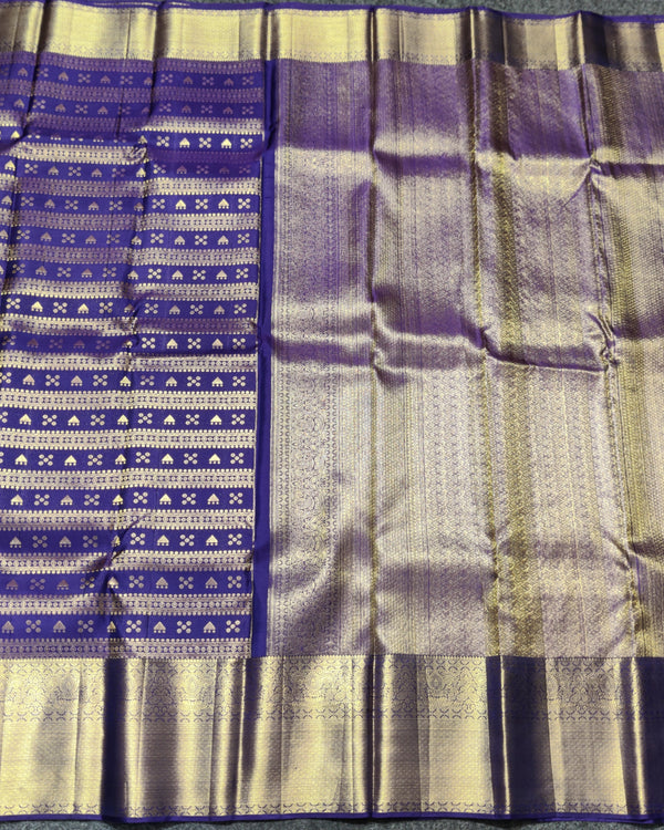 Kanchi Bridal Pure Silk Saree with Brocade Design – KMP280 alternate view