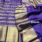 Kanchi Bridal Pure Silk Saree with Brocade Design – KMP280