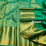 Kanchi Bridal Pure Silk Saree with Brocade Design – KMP282