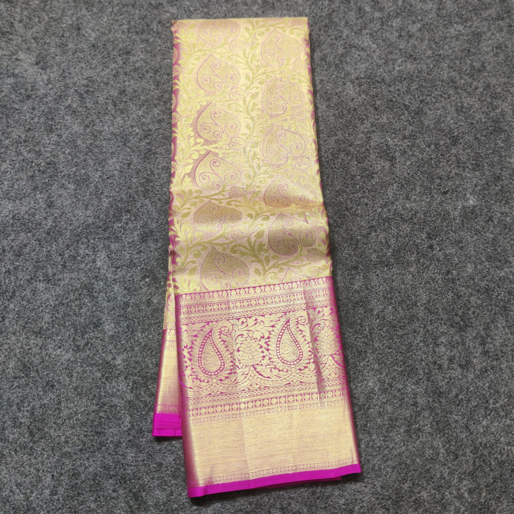Kanchi Handloom Pure Silk Wedding Saree – KMP318