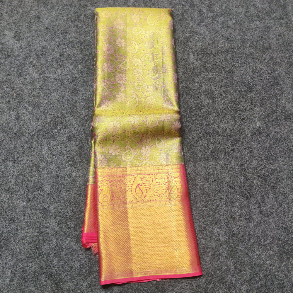 Kanchi Handloom Pure Silk Wedding Saree – KMP316