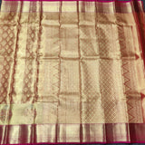 Kanchi Handloom Pure Silk Wedding Saree – KMP315