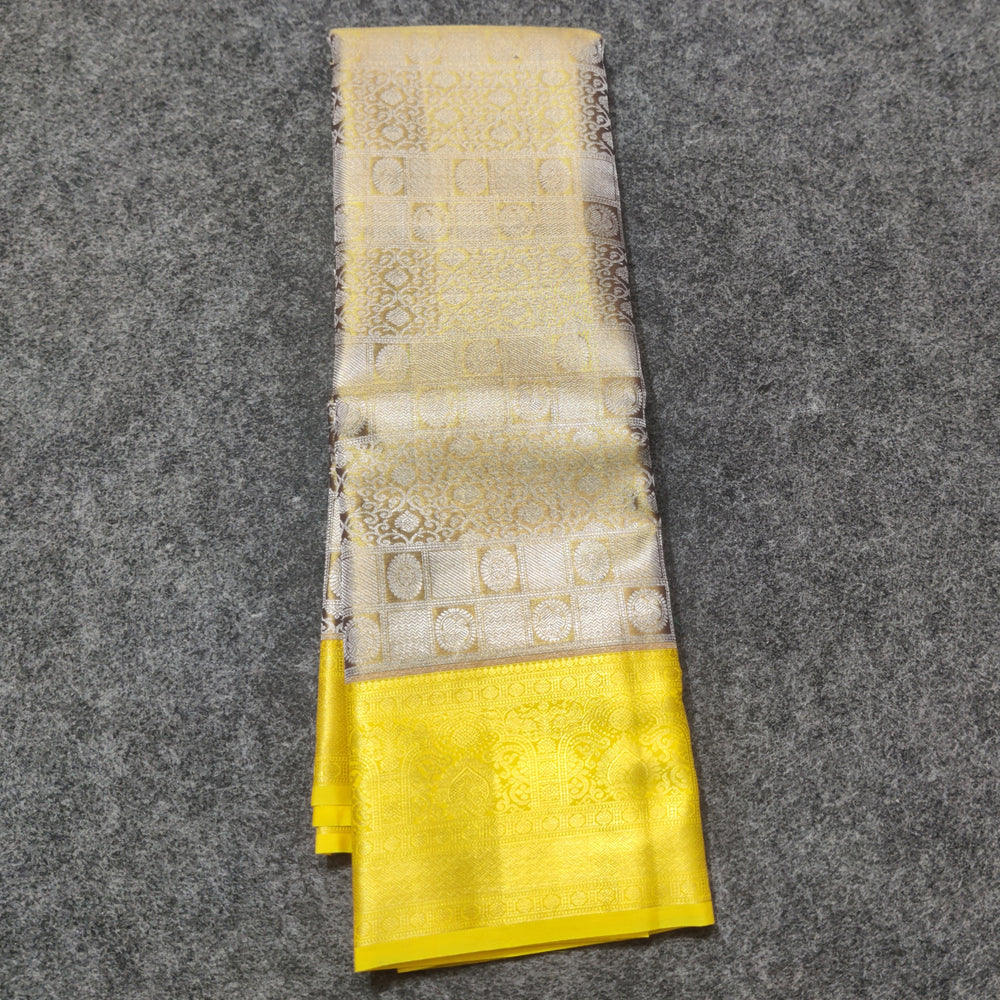 Kanchi Handloom Pure Silk Wedding Saree – KMP314