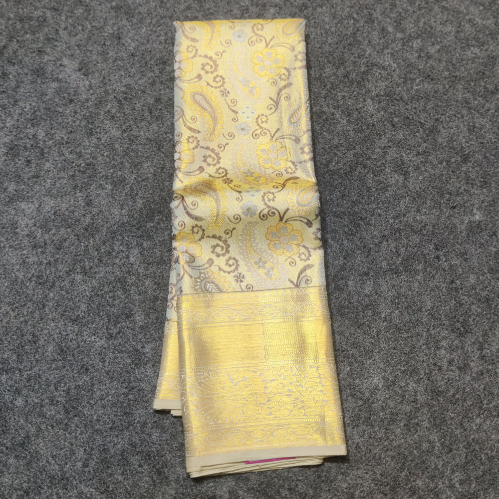 Kanchi Handloom Pure Silk Wedding Saree – KMP311