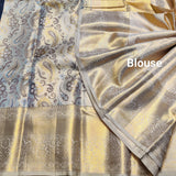 Kanchi Handloom Pure Silk Wedding Saree – KMP311