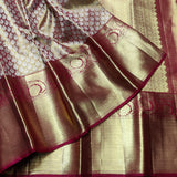 Kanchi Handloom Pure Silk Wedding Saree – KMP310