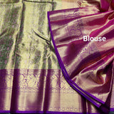Kanchi Handloom Pure Silk Wedding Saree – KMP309