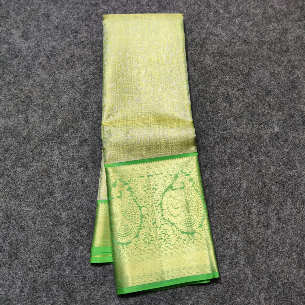 Kanchi Handloom Pure Silk Wedding Saree – KMP307