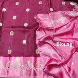 Benny silk meenakari saree - BS22