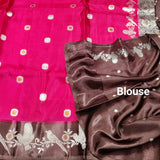 Benny silk meenakari saree - BS27