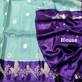 Benny silk meenakari saree - BS23