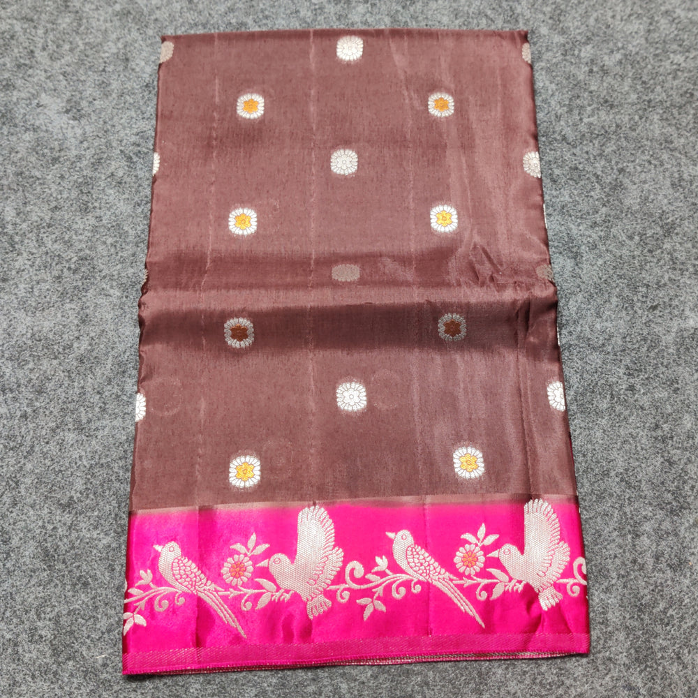 Benny silk meenakari saree - BS25