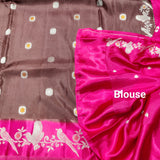 Benny silk meenakari saree - BS25