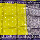 Benny silk meenakari saree - BS20