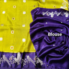 Benny silk meenakari saree - BS20