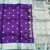 Benny silk meenakari saree - BS28