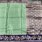 Royal silk meenakari saree -RS09